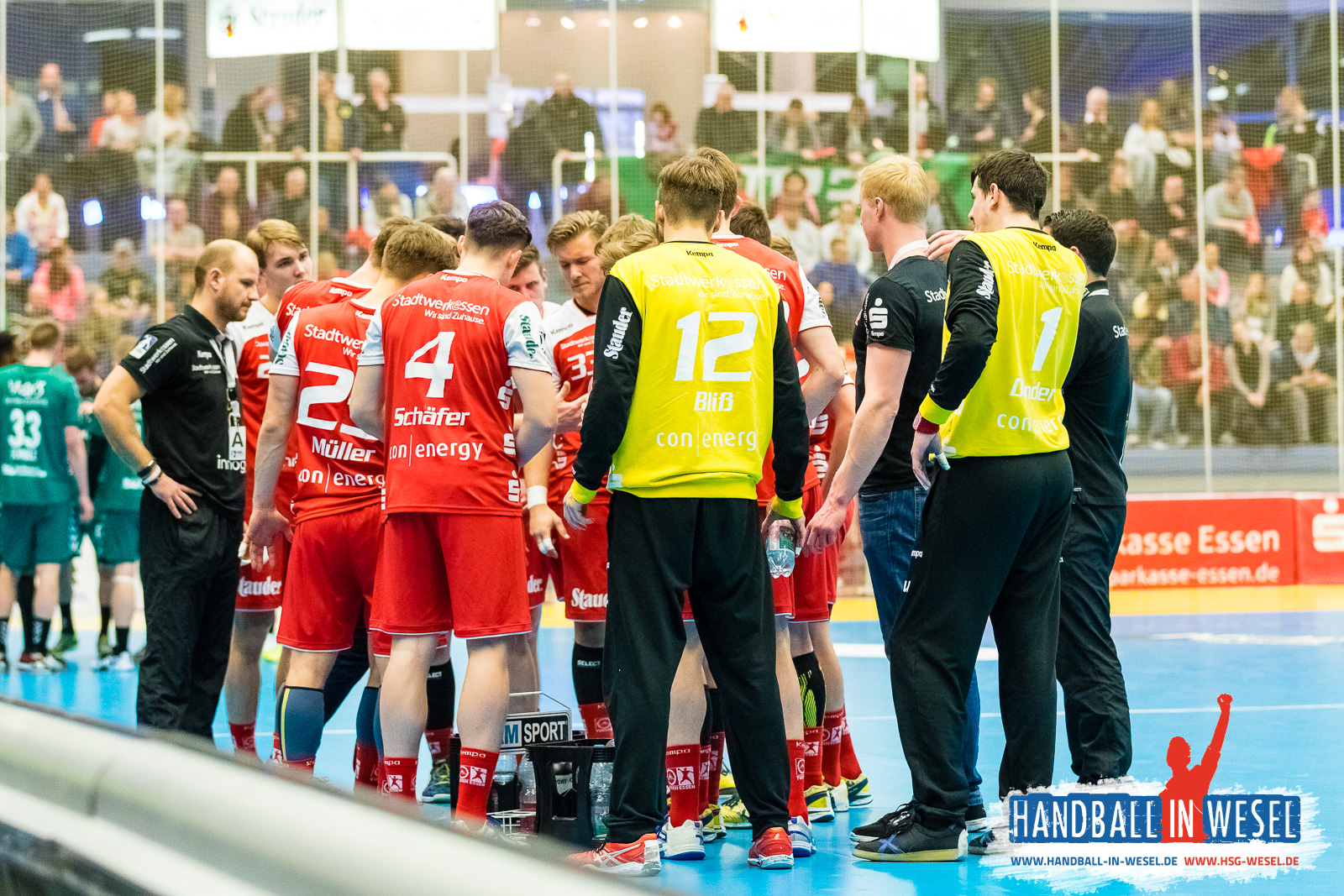 HSG Wesel E-Jugend / Einlaufkids TUSEM Essen 2017